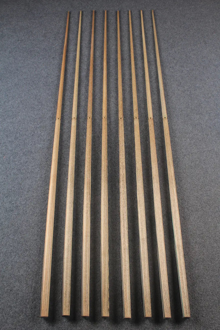 1/2 ash 60'' 8 ball cue # 6226 - 6233