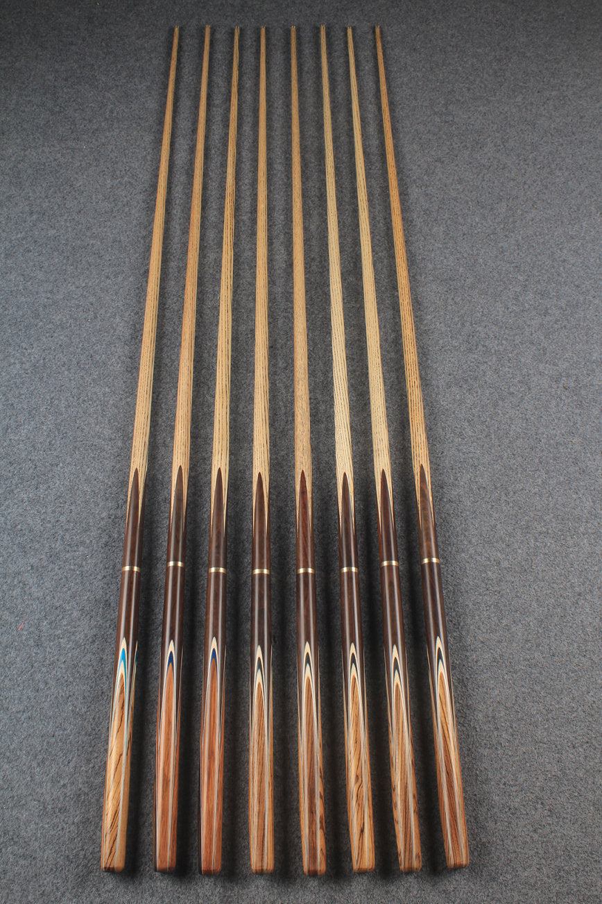 3/4 ash english pool cue #6272 - #6279 WOODS CUES