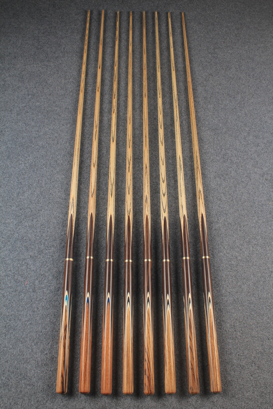 3/4 ash english pool cue #6272 - #6279 WOODS CUES