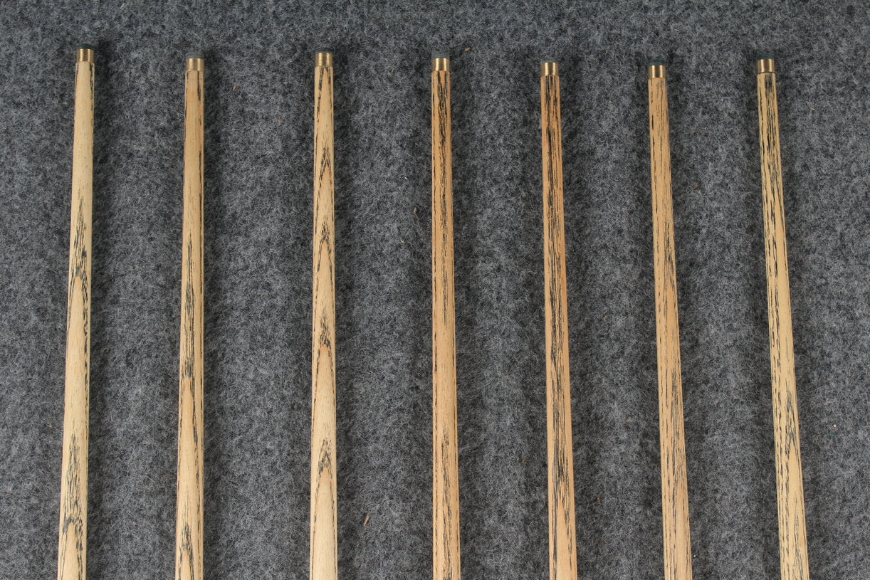 3/4 ash english pool cue #6280 - #6286 WOODS CUES