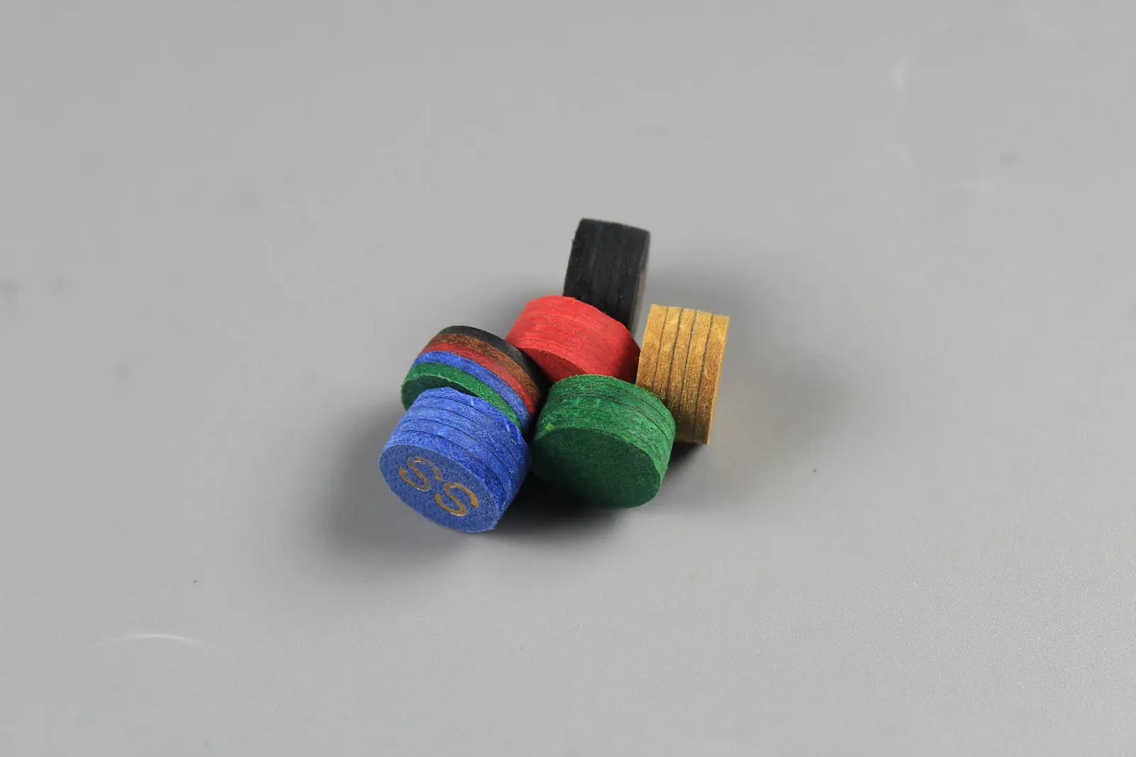 11 mm woods cues tips pig skin layered tips WOODS CUES