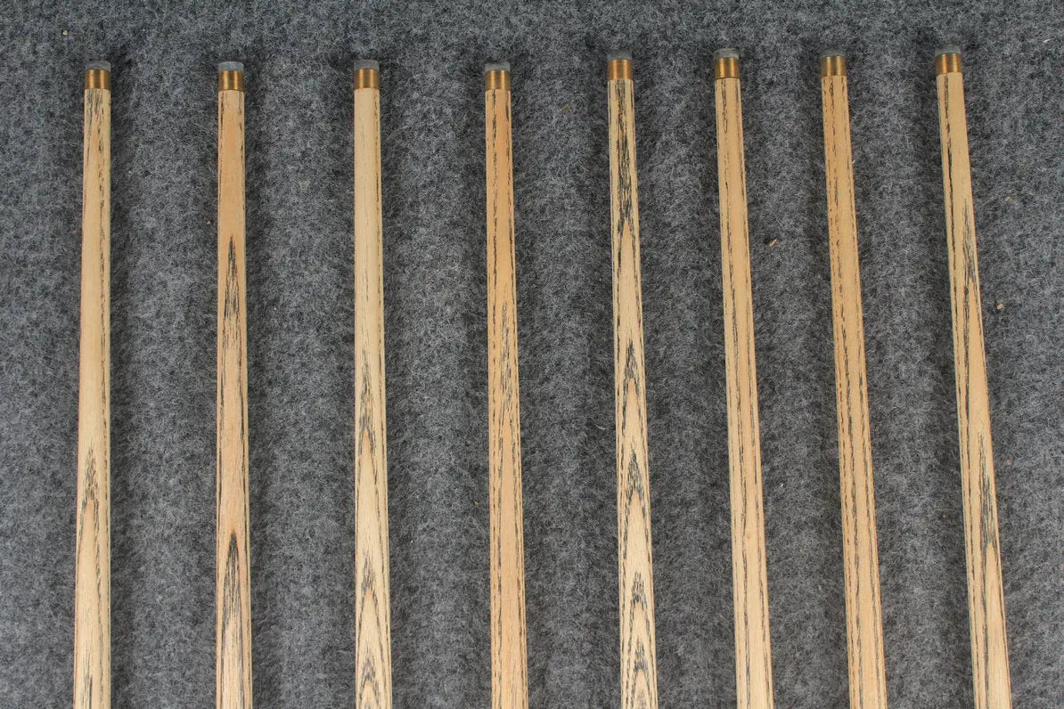 3/4 ash chinese 8 ball pool cue #6595 - #6602 WOODS CUES