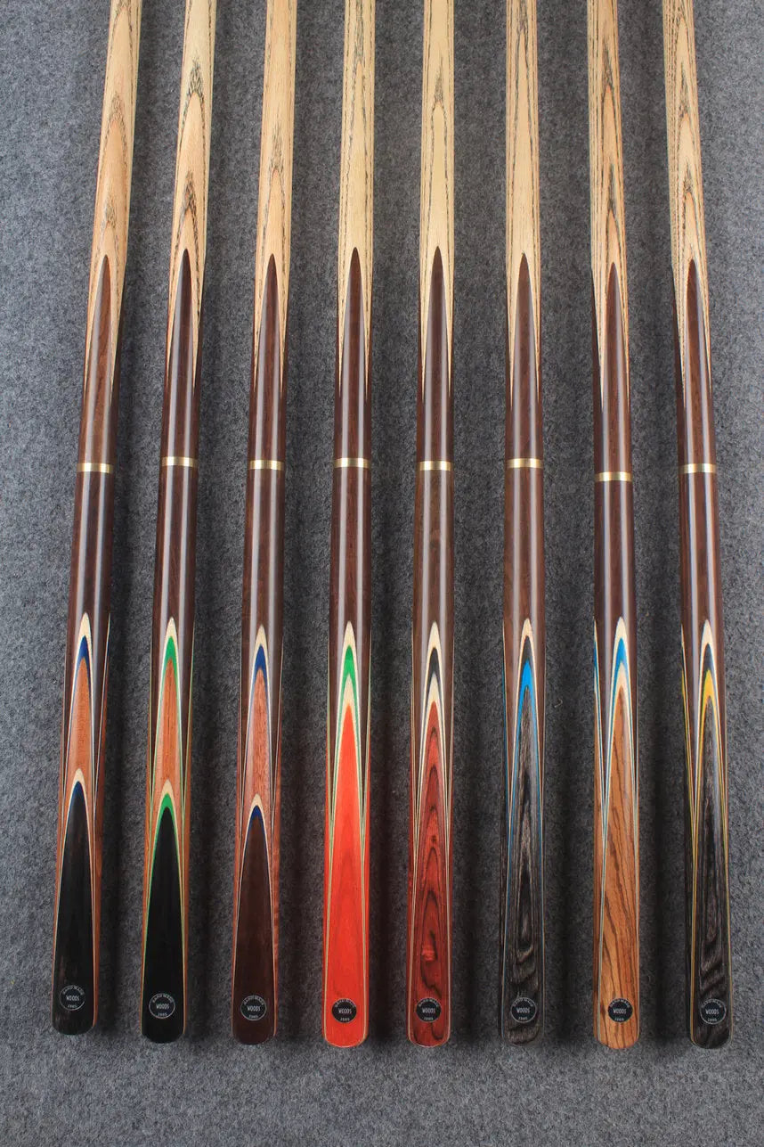 3/4 ash chinese 8 ball pool cue #6603 - #6610 WOODS CUES