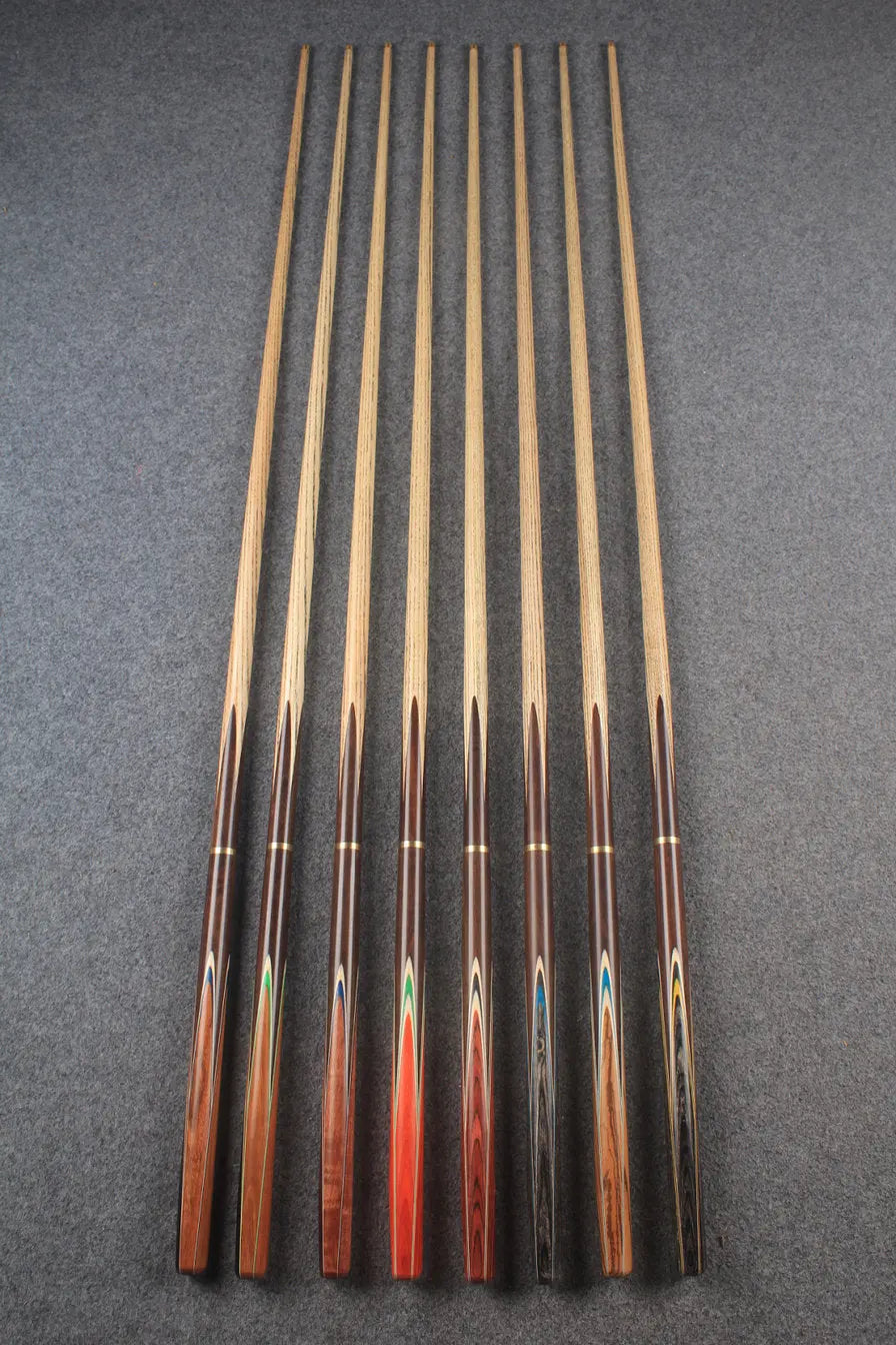 3/4 ash chinese 8 ball pool cue #6603 - #6610 WOODS CUES
