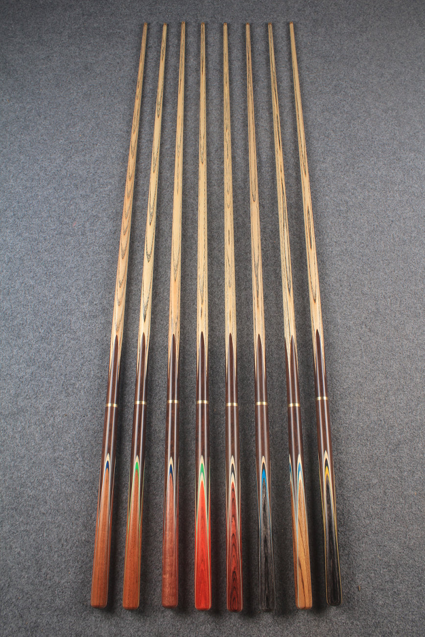 3/4 ash chinese 8 ball pool cue #6603 - #6610 WOODS CUES