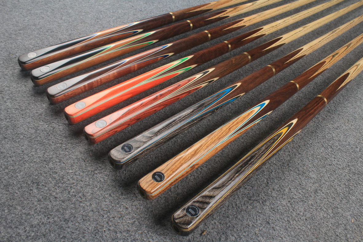 3/4 ash chinese 8 ball pool cue #6603 - #6610 WOODS CUES