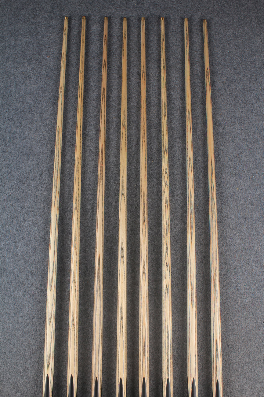 3/4 ash chinese 8 ball pool cue #6611 - #6618 WOODS CUES