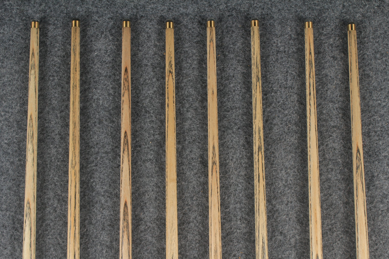 3/4 ash chinese 8 ball pool cue #6611 - #6618 WOODS CUES