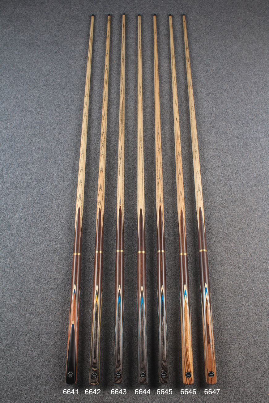 3/4 ash chinese 8 ball pool cue #6641 - #6647 WOODS CUES