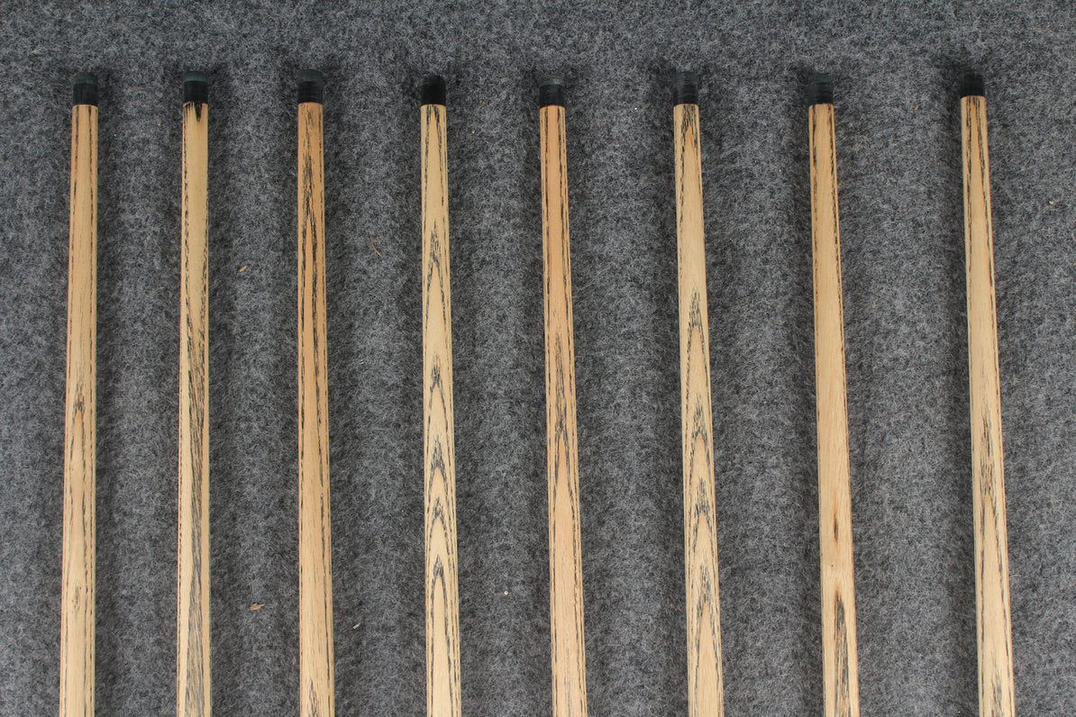 3/4 ash chinese 8 ball pool cue #6648 - #6655 WOODS CUES