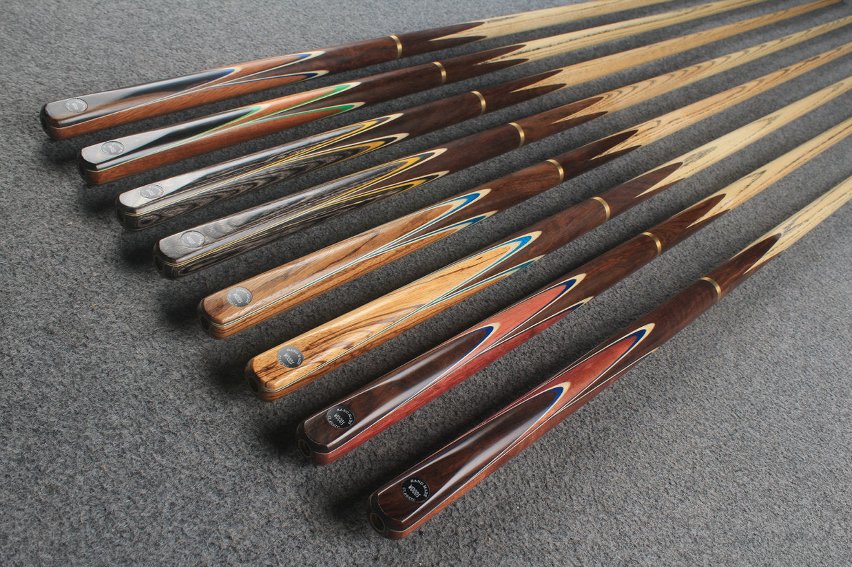 3/4 ash chinese 8 ball pool cue #6648 - #6655 WOODS CUES