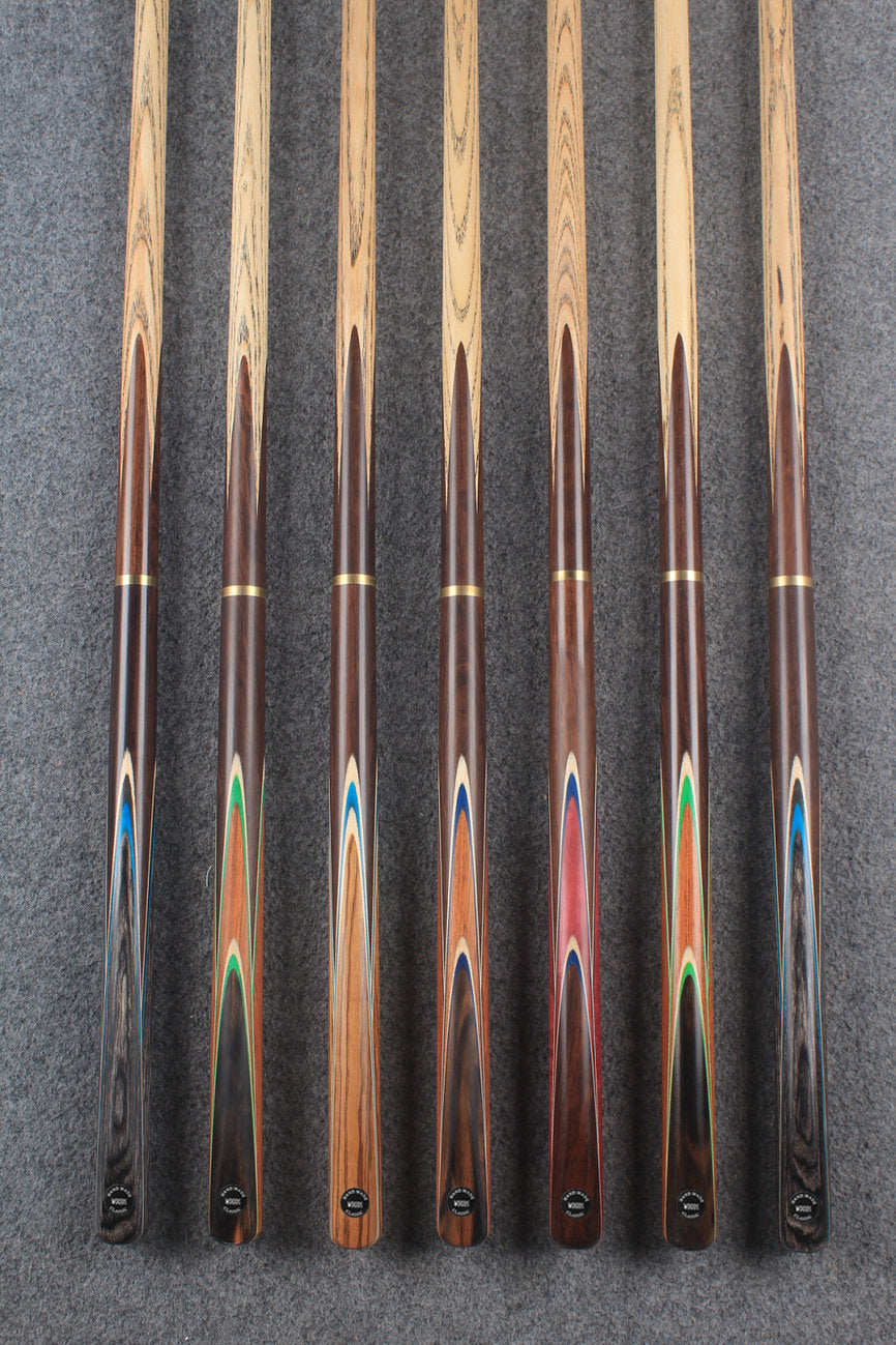 3/4 ash chinese 8 ball pool cue #6656 - #6662 WOODS CUES
