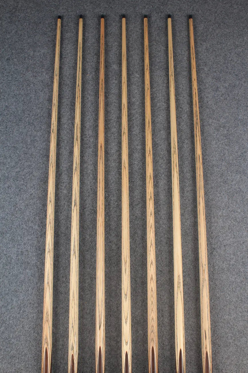 3/4 ash chinese 8 ball pool cue #6656 - #6662 WOODS CUES