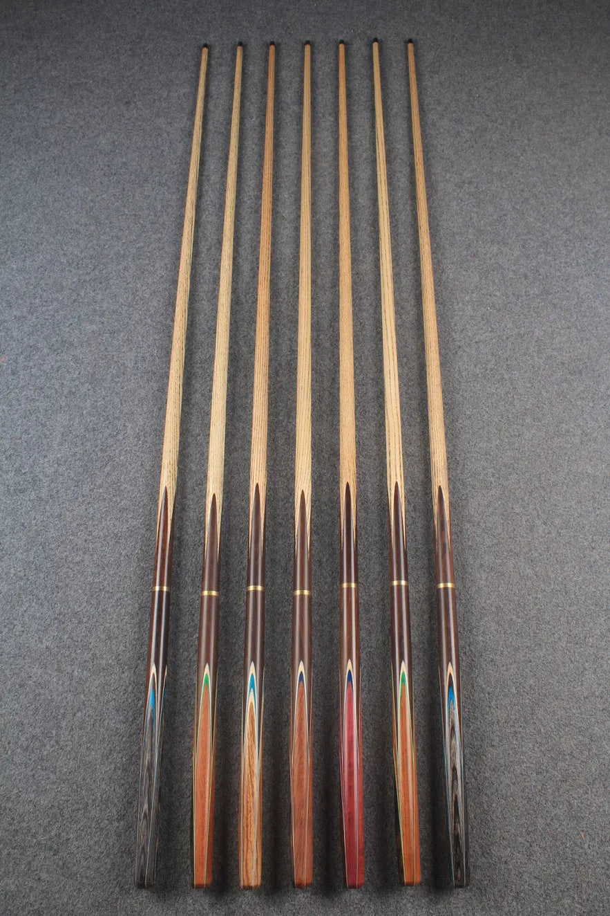 3/4 ash chinese 8 ball pool cue #6656 - #6662 WOODS CUES