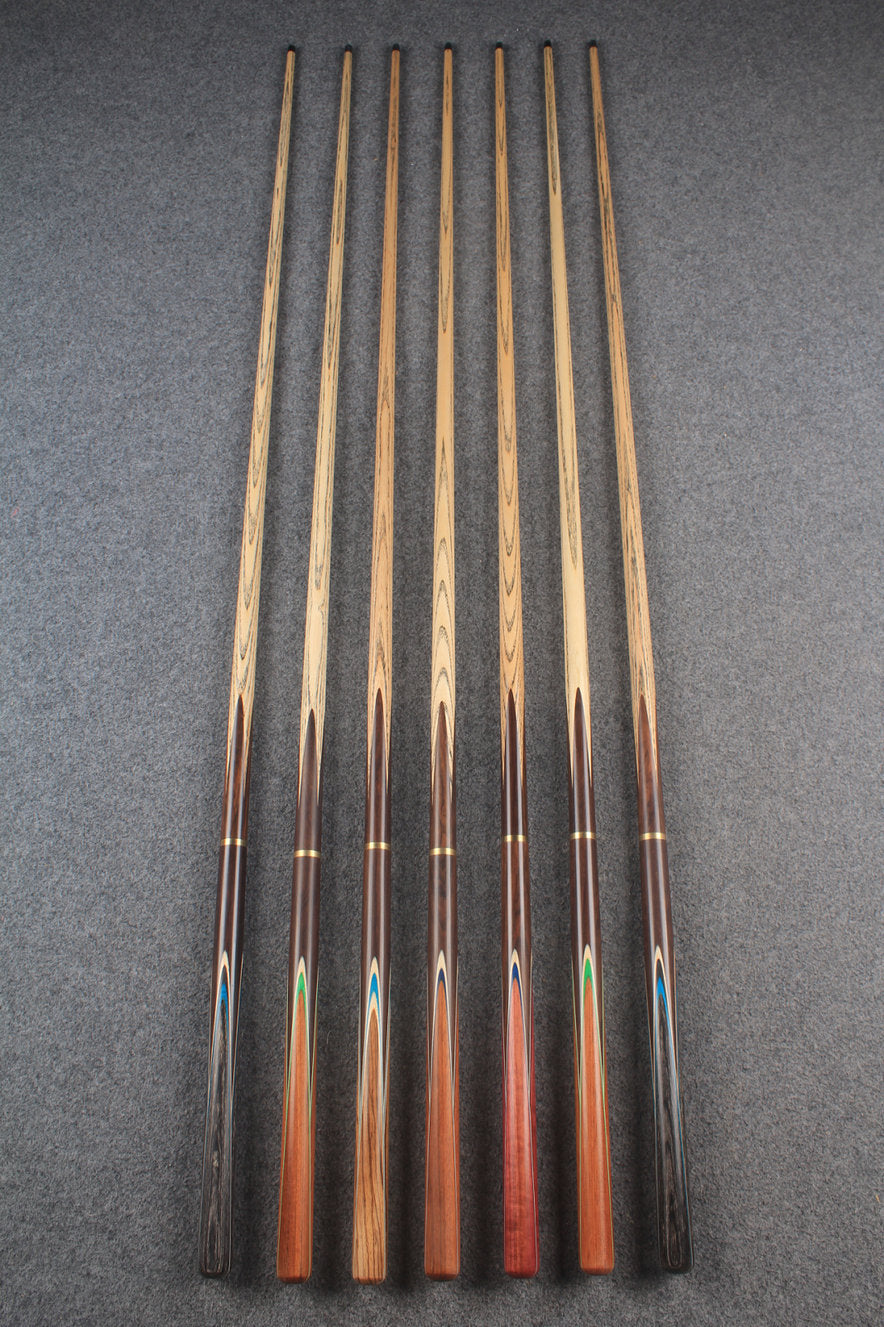 3/4 ash chinese 8 ball pool cue #6656 - #6662 WOODS CUES