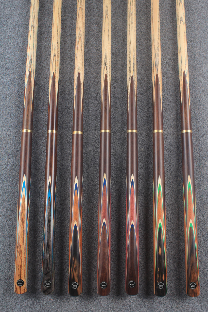 3/4 ash chinese 8 ball pool cue #6663 - #6669 WOODS CUES