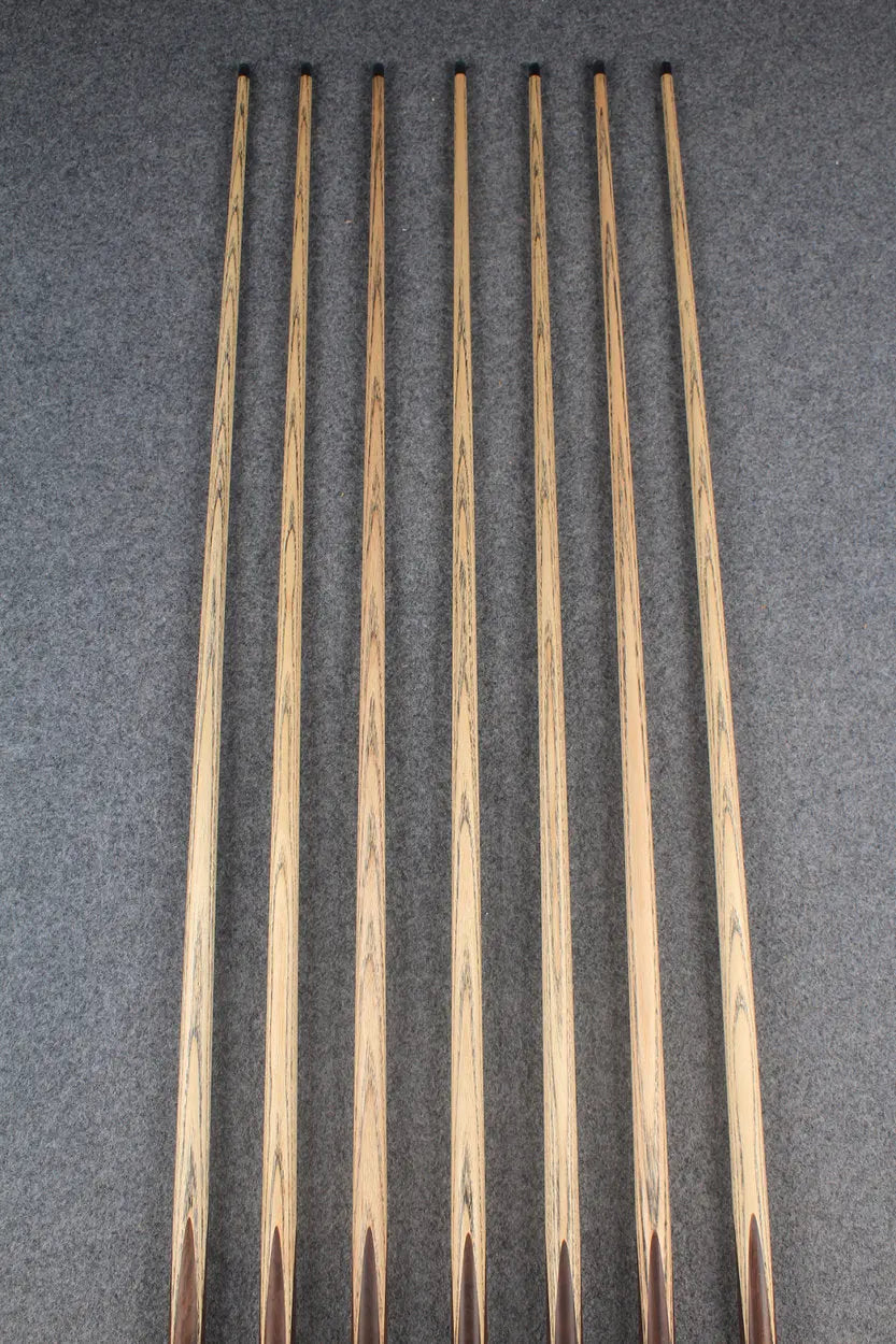 3/4 ash chinese 8 ball pool cue #6663 - #6669 WOODS CUES