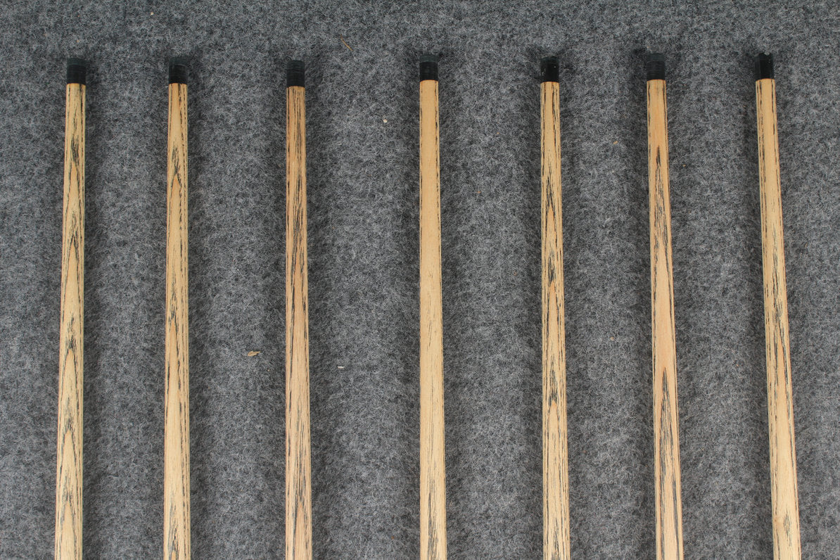 3/4 ash chinese 8 ball pool cue #6663 - #6669 WOODS CUES