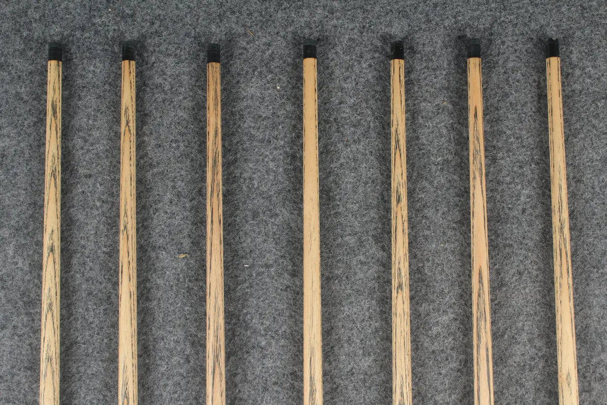 3/4 ash chinese 8 ball pool cue #6663 - #6669 WOODS CUES