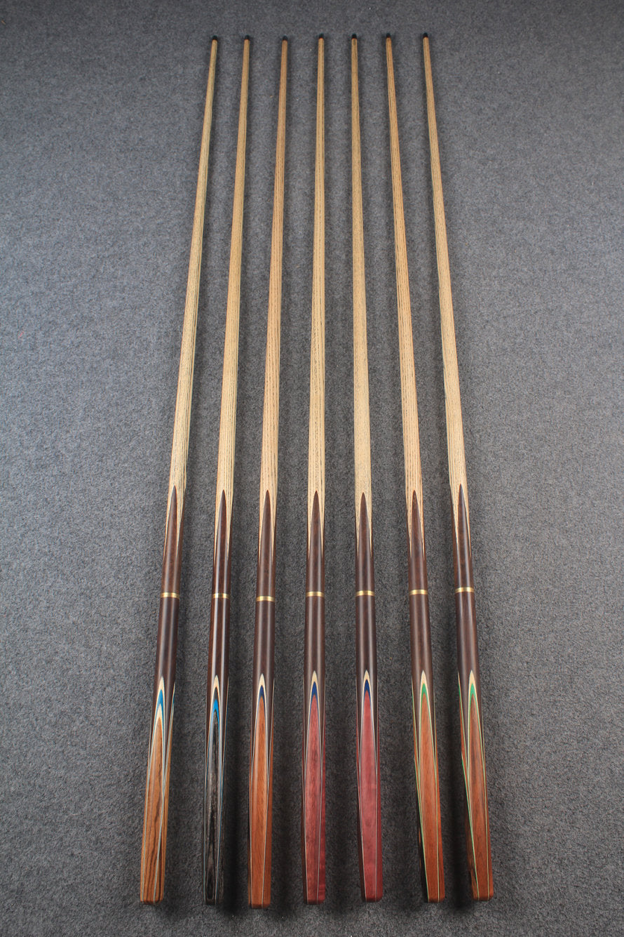 3/4 ash chinese 8 ball pool cue #6663 - #6669 WOODS CUES