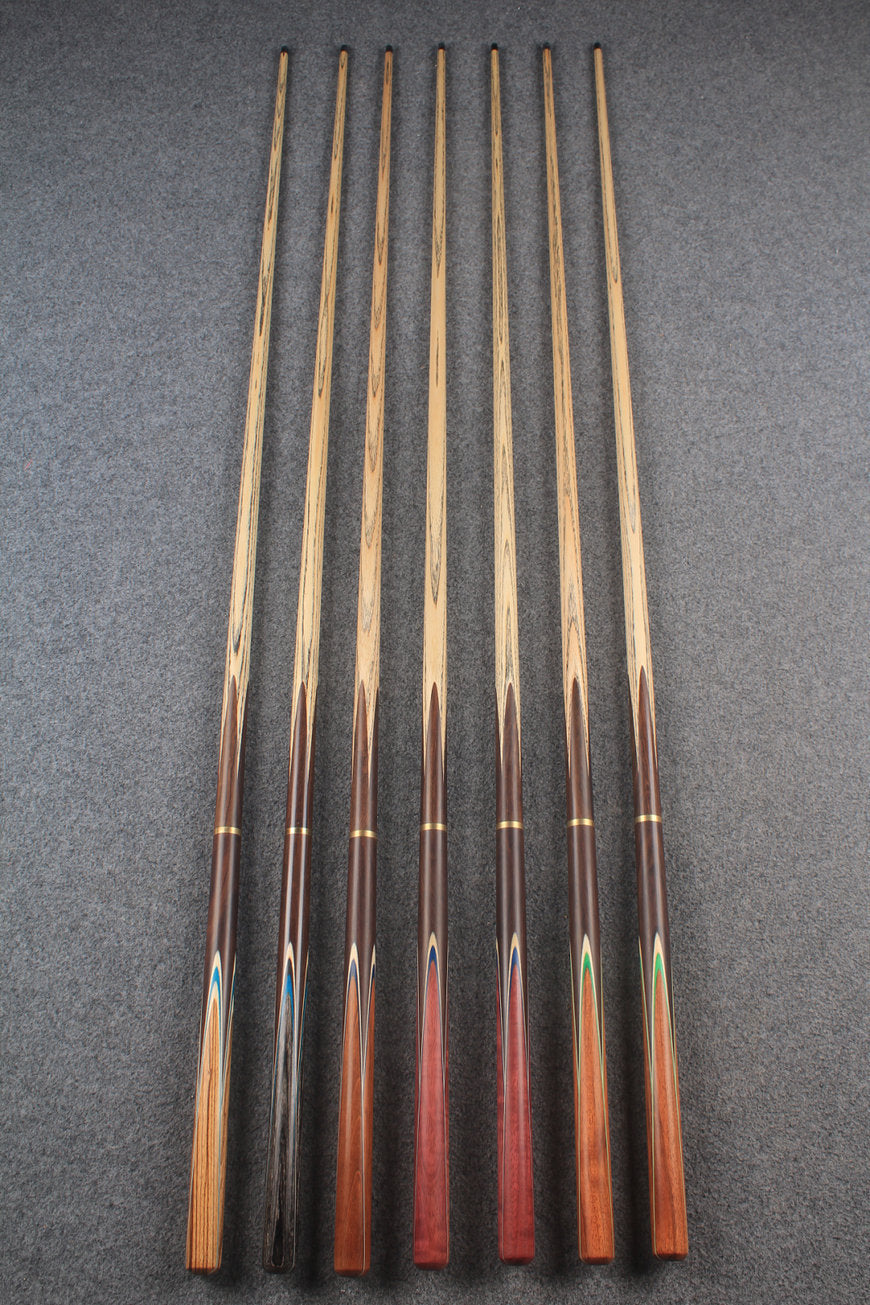 3/4 ash chinese 8 ball pool cue #6663 - #6669 WOODS CUES