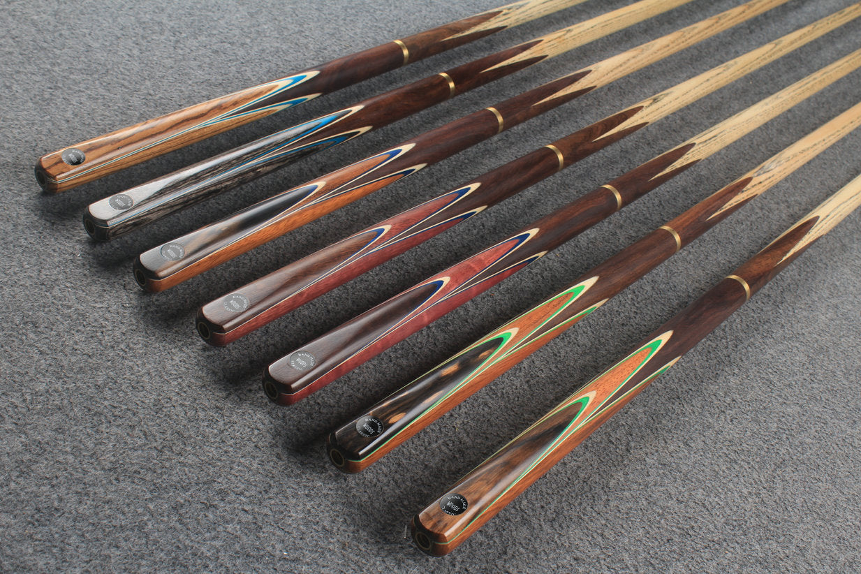 3/4 ash chinese 8 ball pool cue #6663 - #6669 WOODS CUES