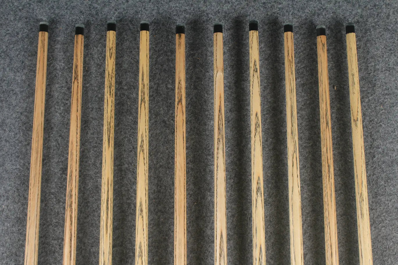 3/4 ash chinese 8 ball pool cue #6671 - #6680 WOODS CUES