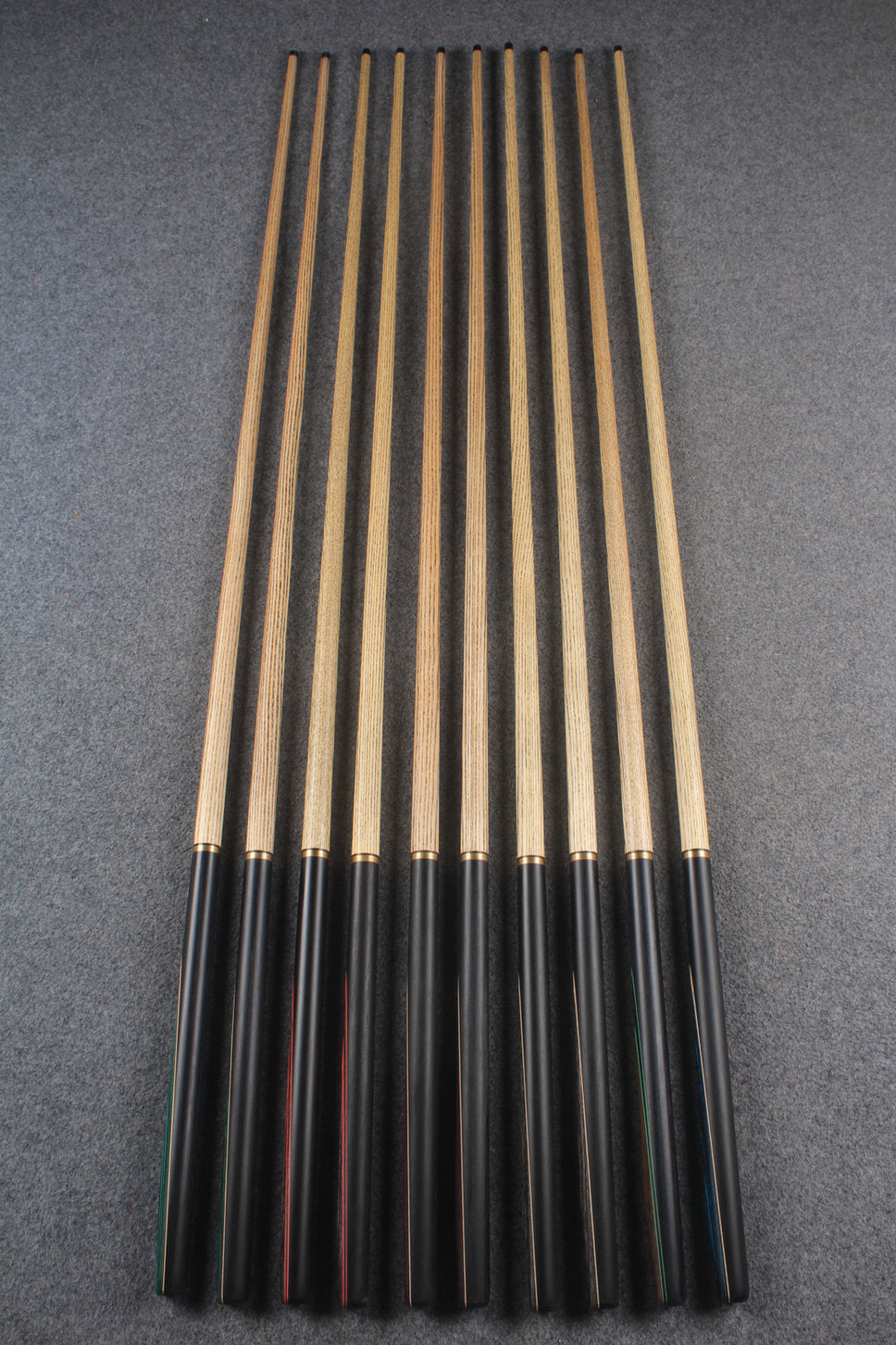 3/4 ash chinese 8 ball pool cue #6671 - #6680 WOODS CUES