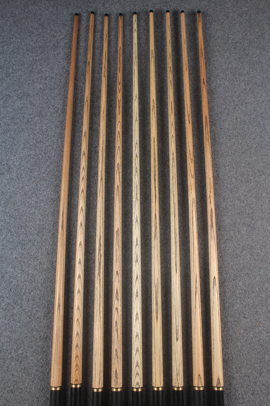 3/4 ash chinese 8 ball pool cue #6681 - #6689 WOODS CUES