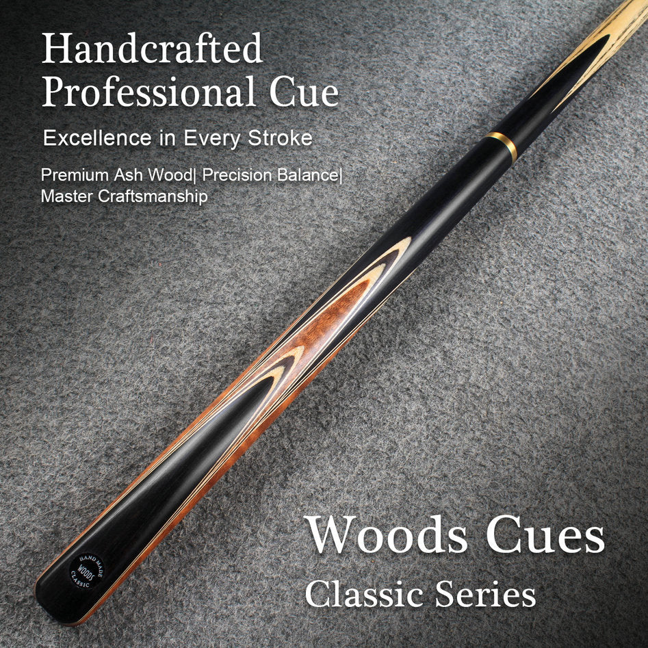 Woods Cues Classic Series — Handcrafted 3/4 Snooker Cue WOODS CUES