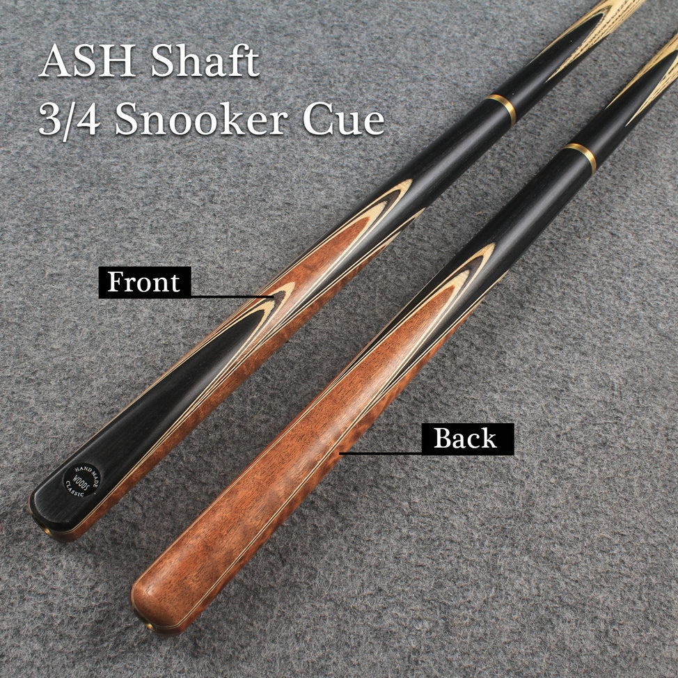 Woods Cues Classic Series — Handcrafted 3/4 Snooker Cue WOODS CUES