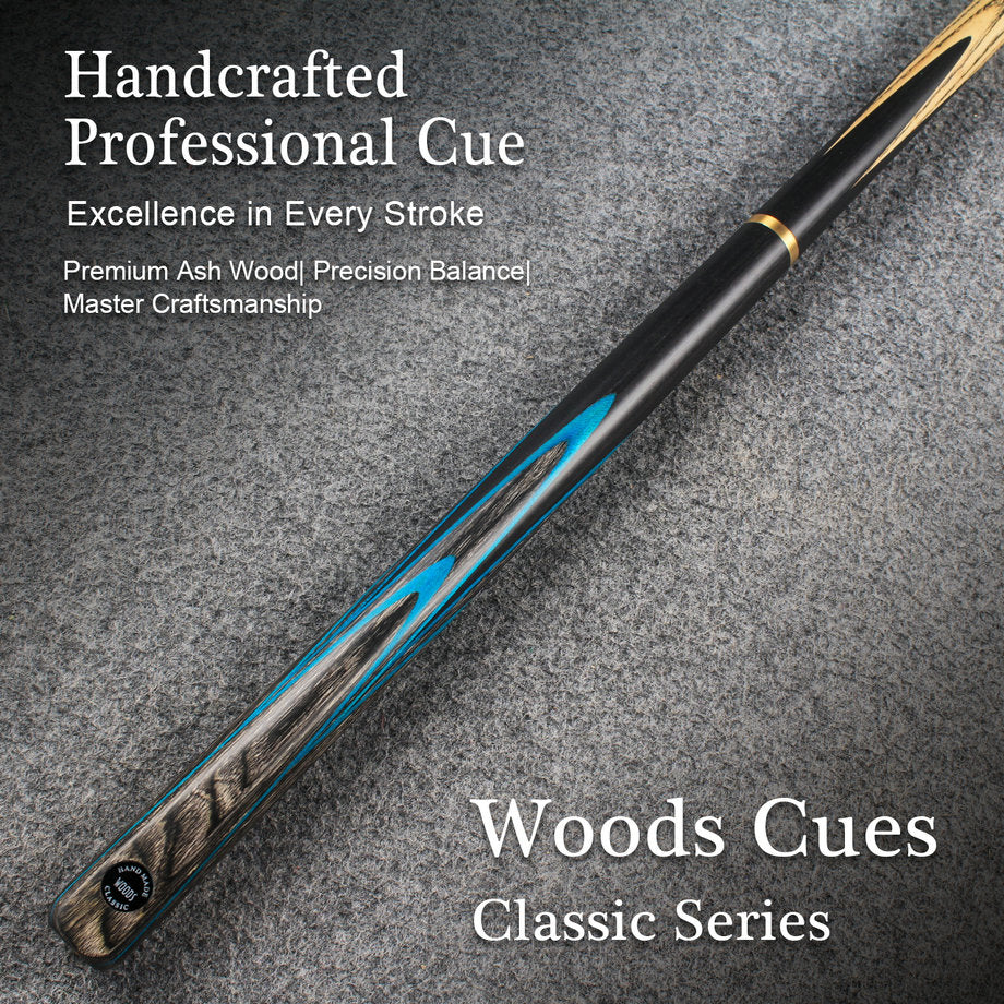 Woods Cues Classic Series — Handcrafted 3/4 Snooker Cue WOODS CUES