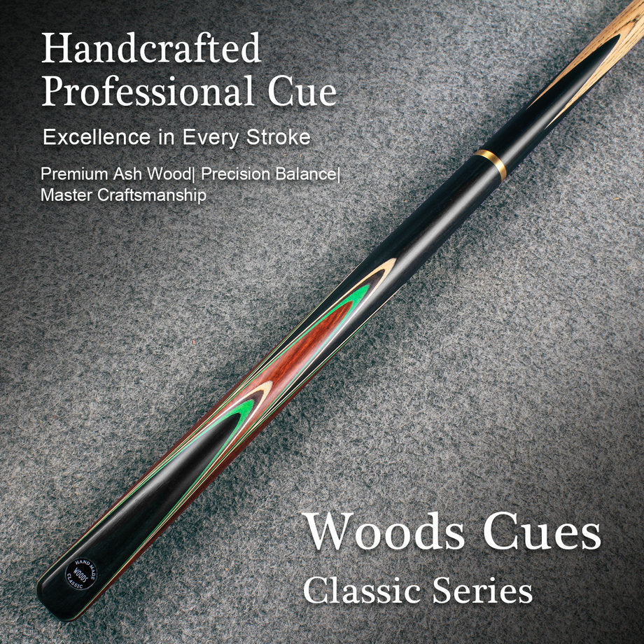 Woods Cues Classic Series — Handcrafted 3/4 Snooker Cue WOODS CUES