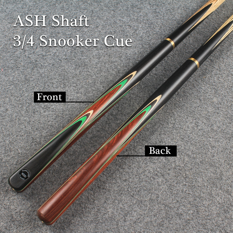 Woods Cues Classic Series — Handcrafted 3/4 Snooker Cue WOODS CUES