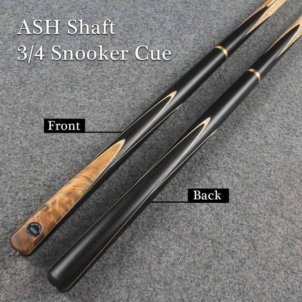 Woods Cues Classic Series — Handcrafted 3/4 Snooker Cue WOODS CUES