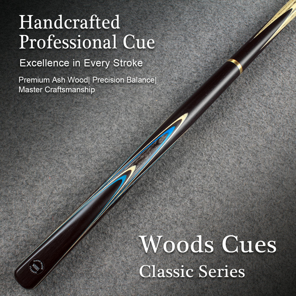 Woods Cues Classic Series — Handcrafted 3/4 Snooker Cue WOODS CUES