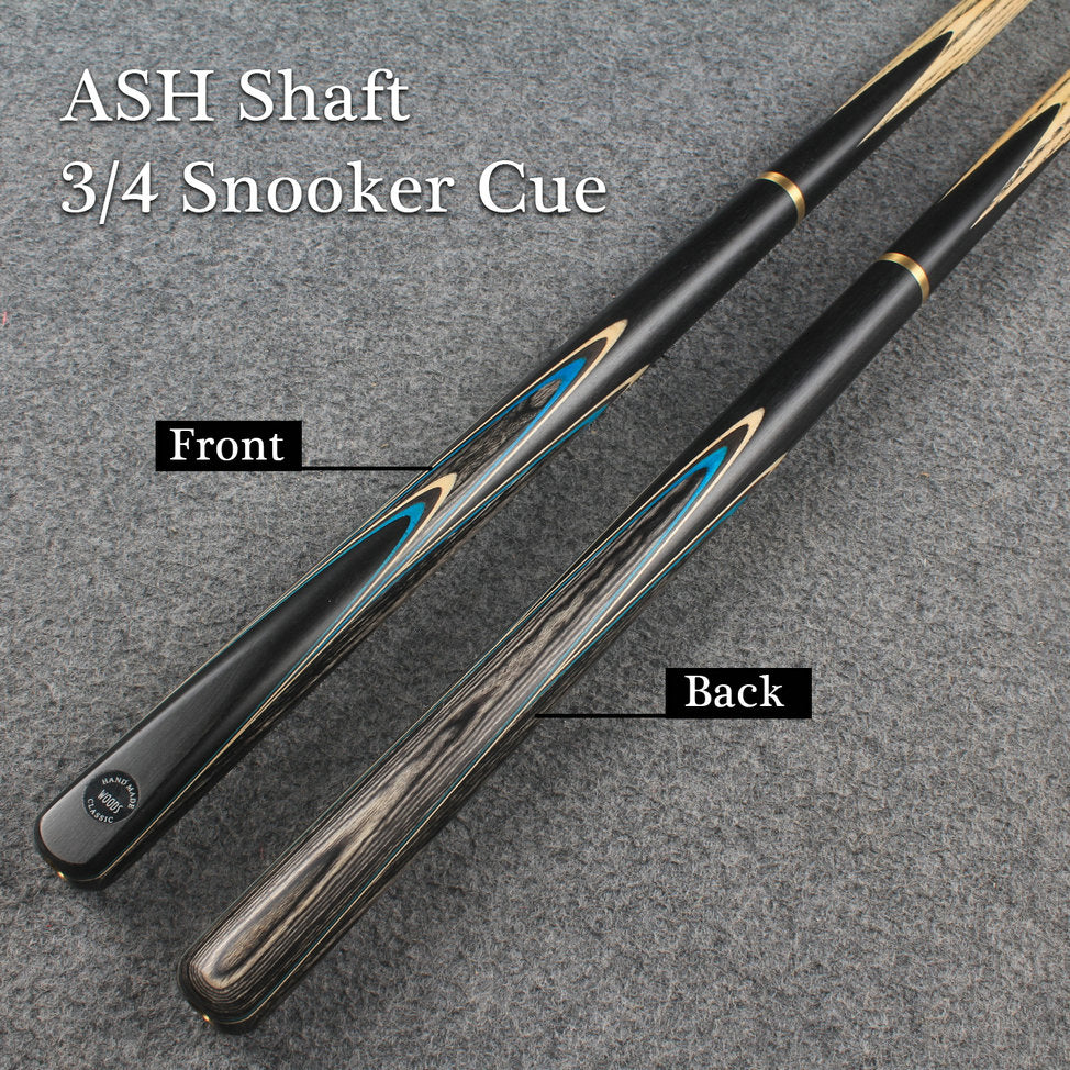 Woods Cues Classic Series — Handcrafted 3/4 Snooker Cue WOODS CUES