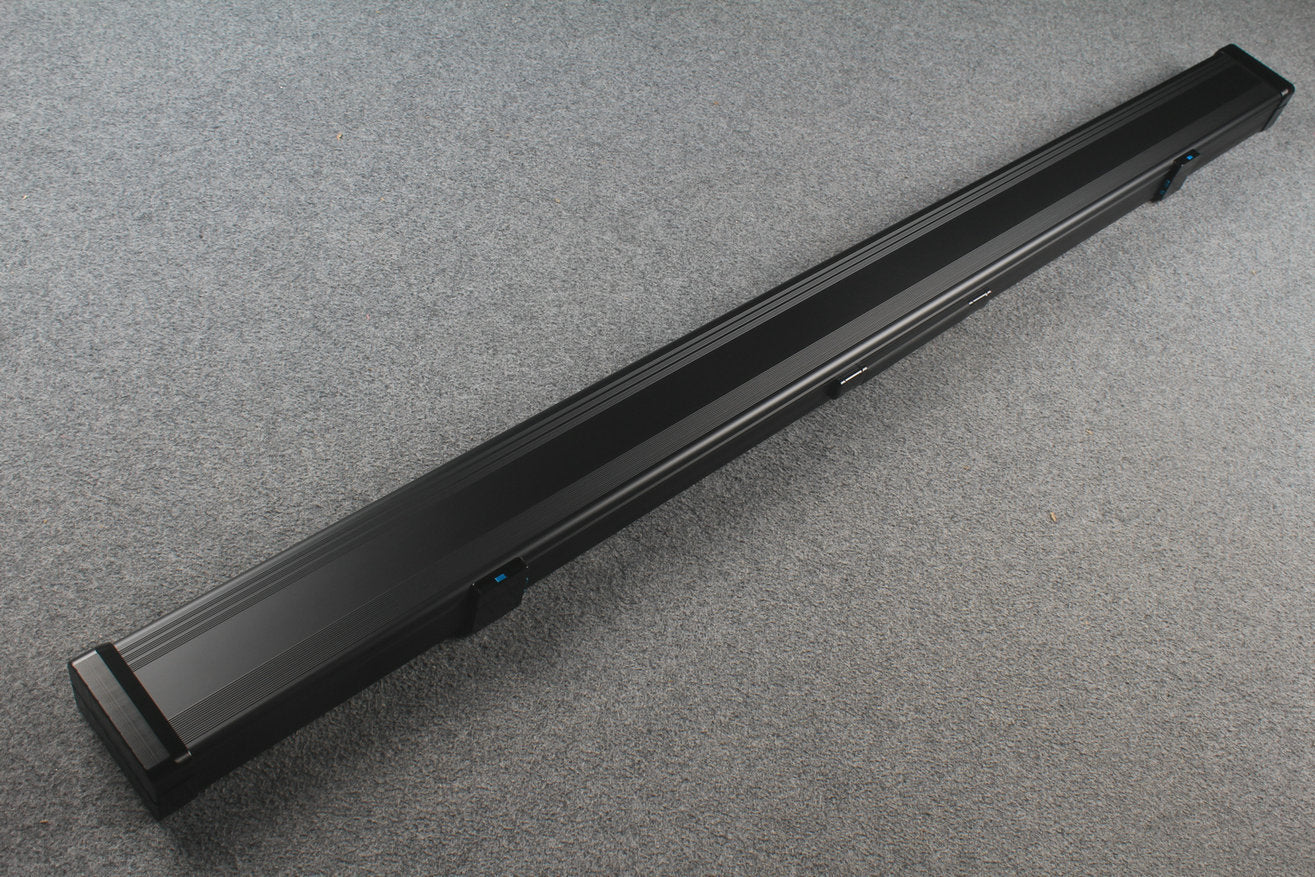Premium Aluminium one piece Snooker Cue Case – 3 Slots WOODS CUES