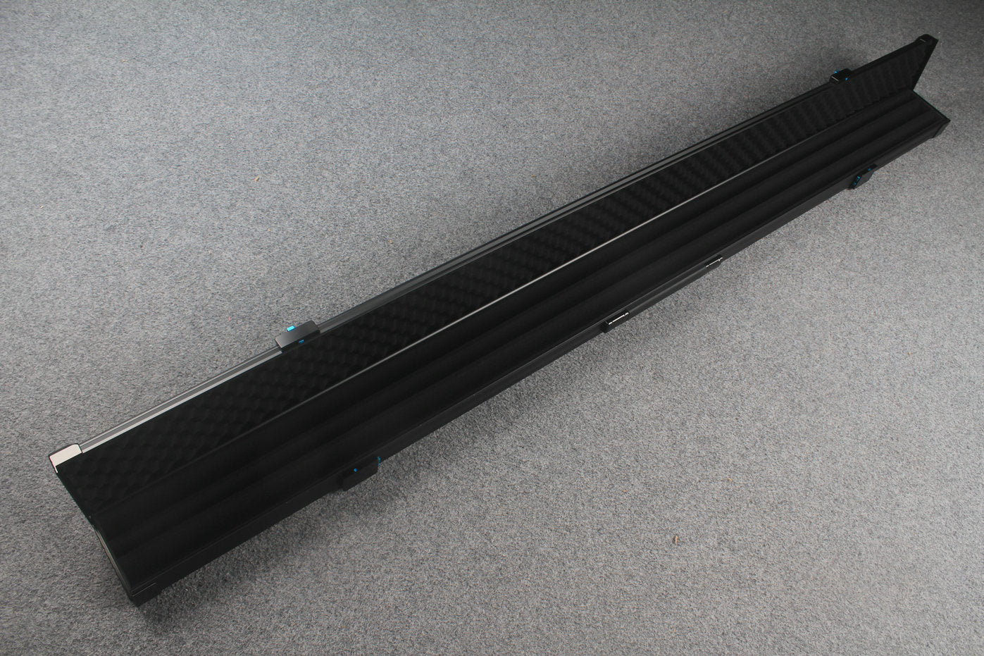 Premium Aluminium one piece Snooker Cue Case – 3 Slots WOODS CUES