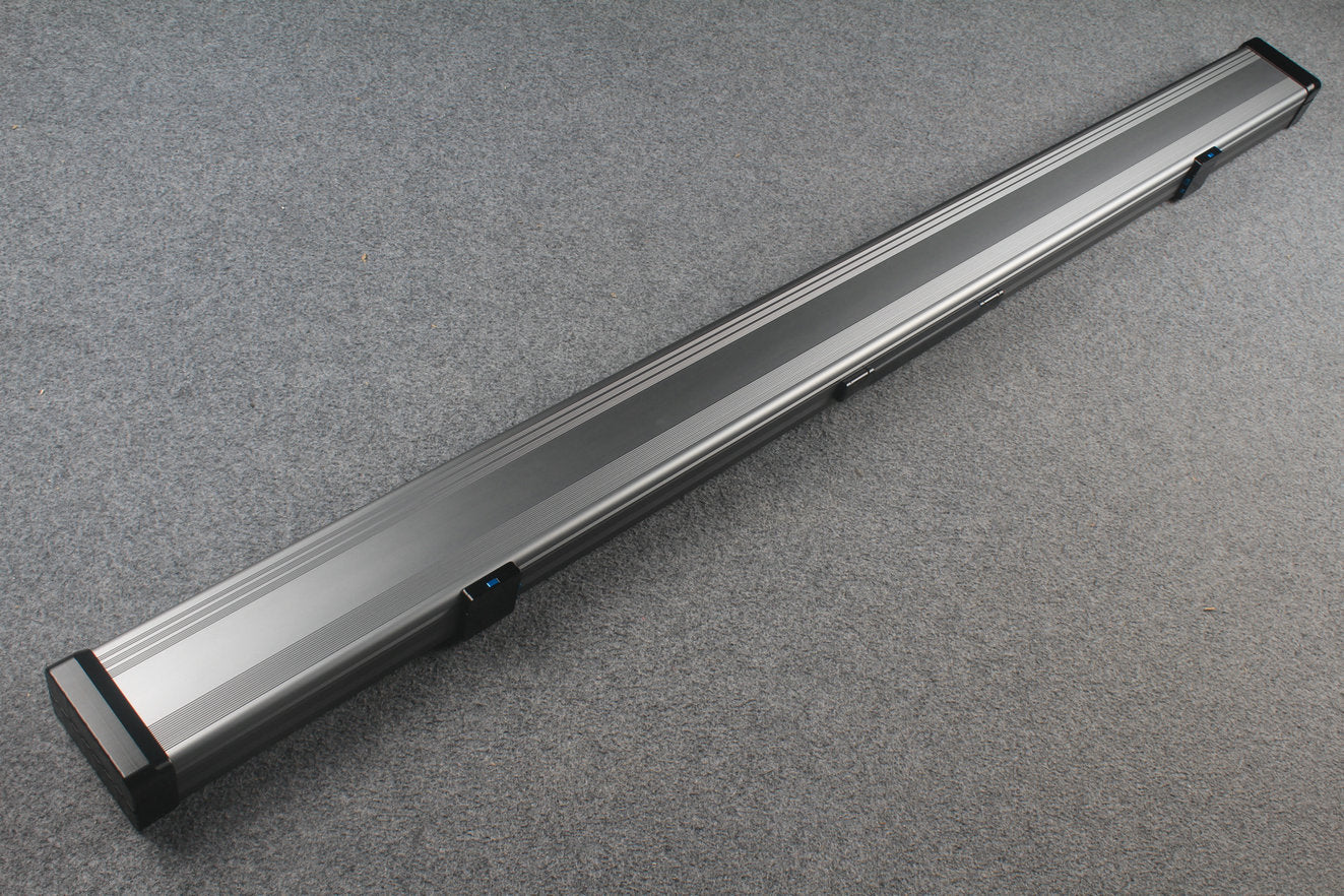 Premium Aluminium one piece Snooker Cue Case – 3 Slots WOODS CUES