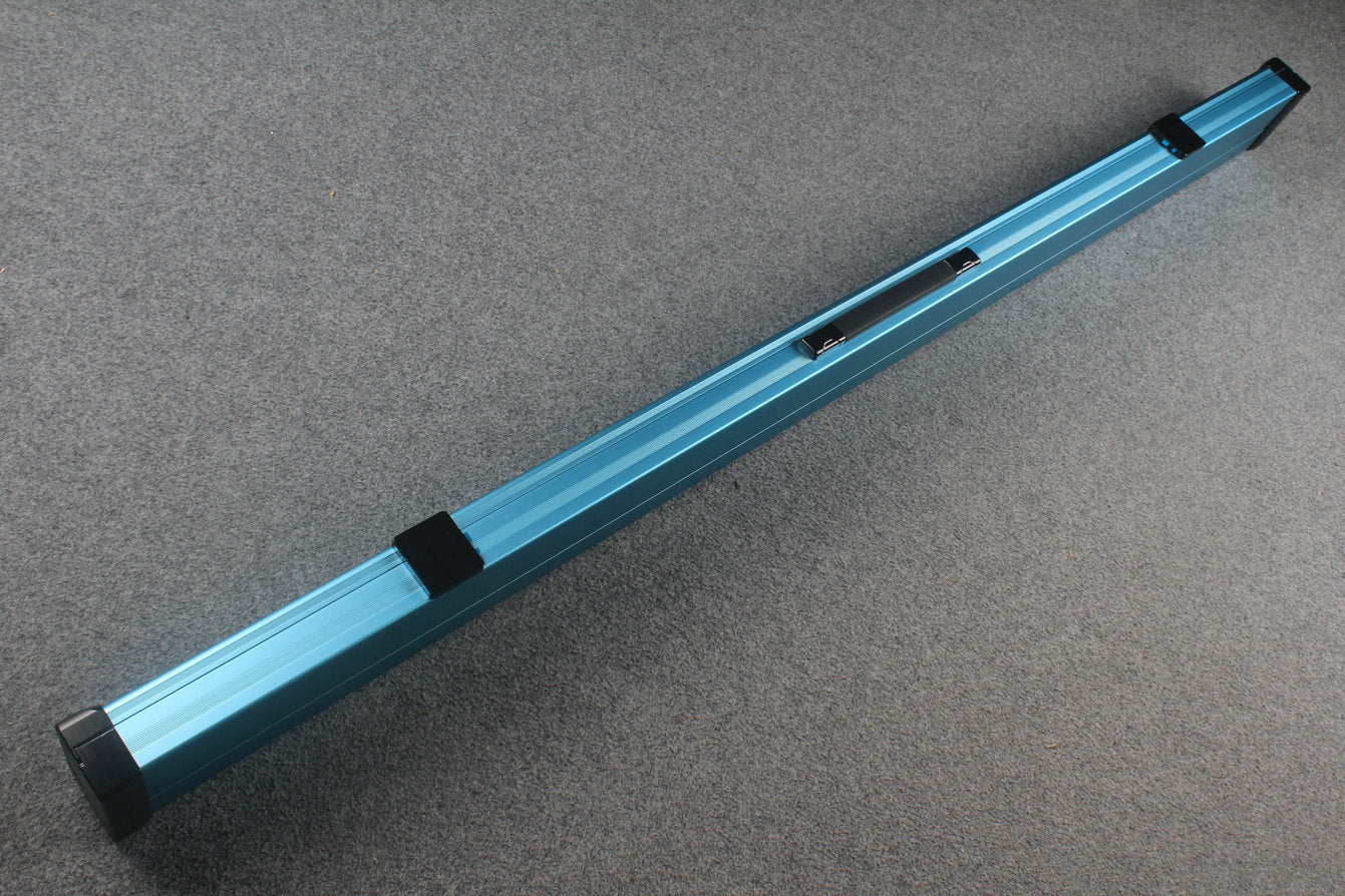 Premium Aluminium one piece Snooker Cue Case – 3 Slots WOODS CUES