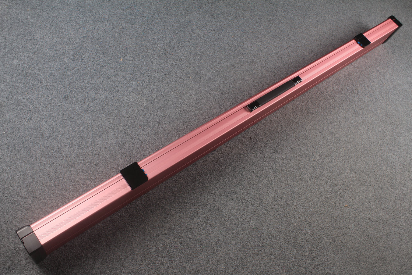 Premium Aluminium one piece Snooker Cue Case – 3 Slots WOODS CUES