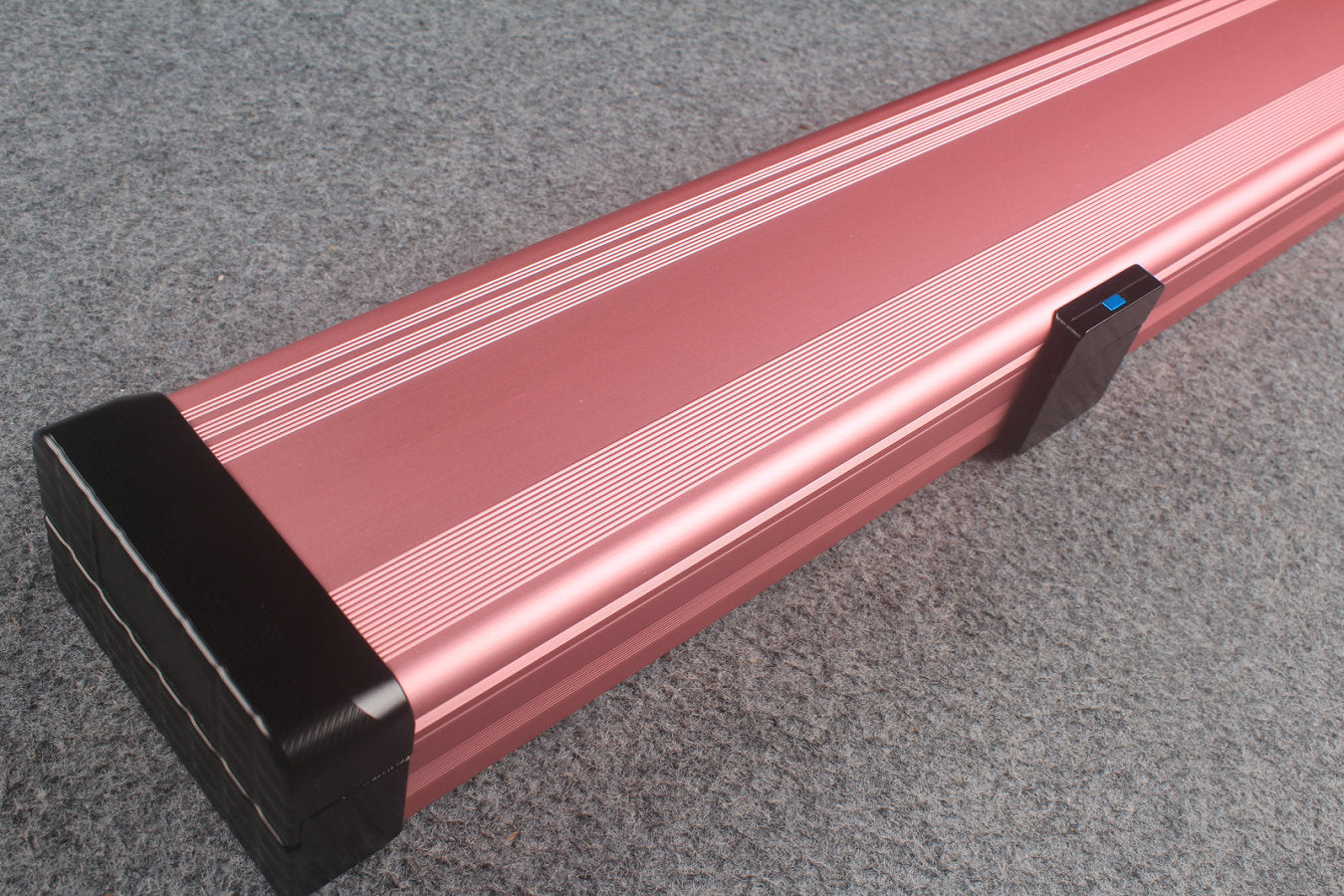 Premium Aluminium one piece Snooker Cue Case – 3 Slots WOODS CUES