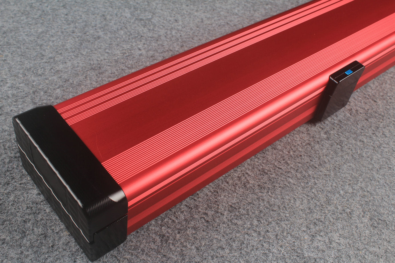 Premium Aluminium one piece Snooker Cue Case – 3 Slots WOODS CUES