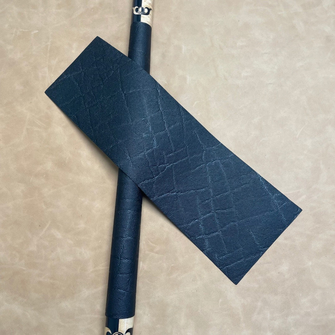 Pool Cue Leather Wrap – 25+ Textures | Premium Billiard Cue Grip WOODS CUES