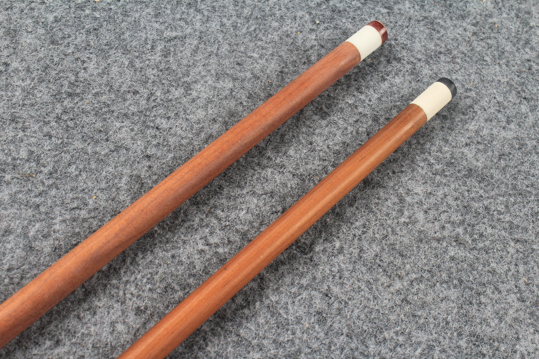 Carbonized maple wood shaft, large head, high-hardness forelimbs, 11.8mm/12.5mm slow eight-tooth billiards cue pool cue stick WOODS CUES