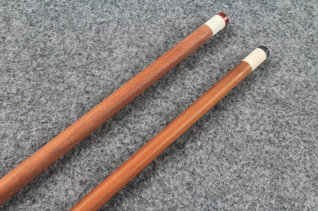 Carbonized maple wood shaft, large head, high-hardness forelimbs, 11.8mm/12.5mm slow eight-tooth billiards cue pool cue stick WOODS CUES