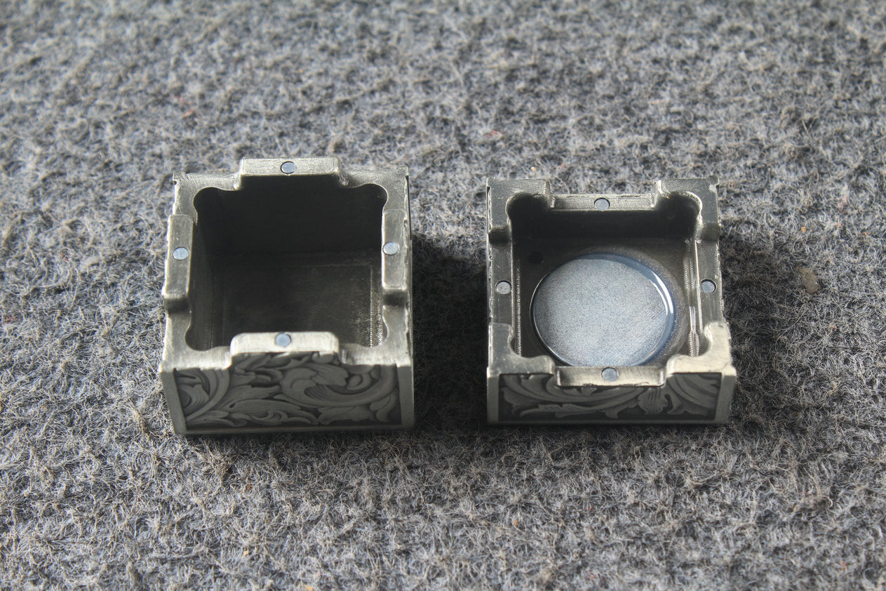 Premium Billiards Chalk Holder - Magnetic Pool Cue Chalk Clip