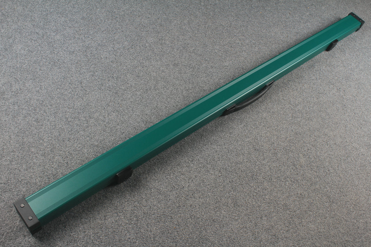 one piece aluminium lockable cue case – 2 Slots(chalk area inside) WOODS CUES
