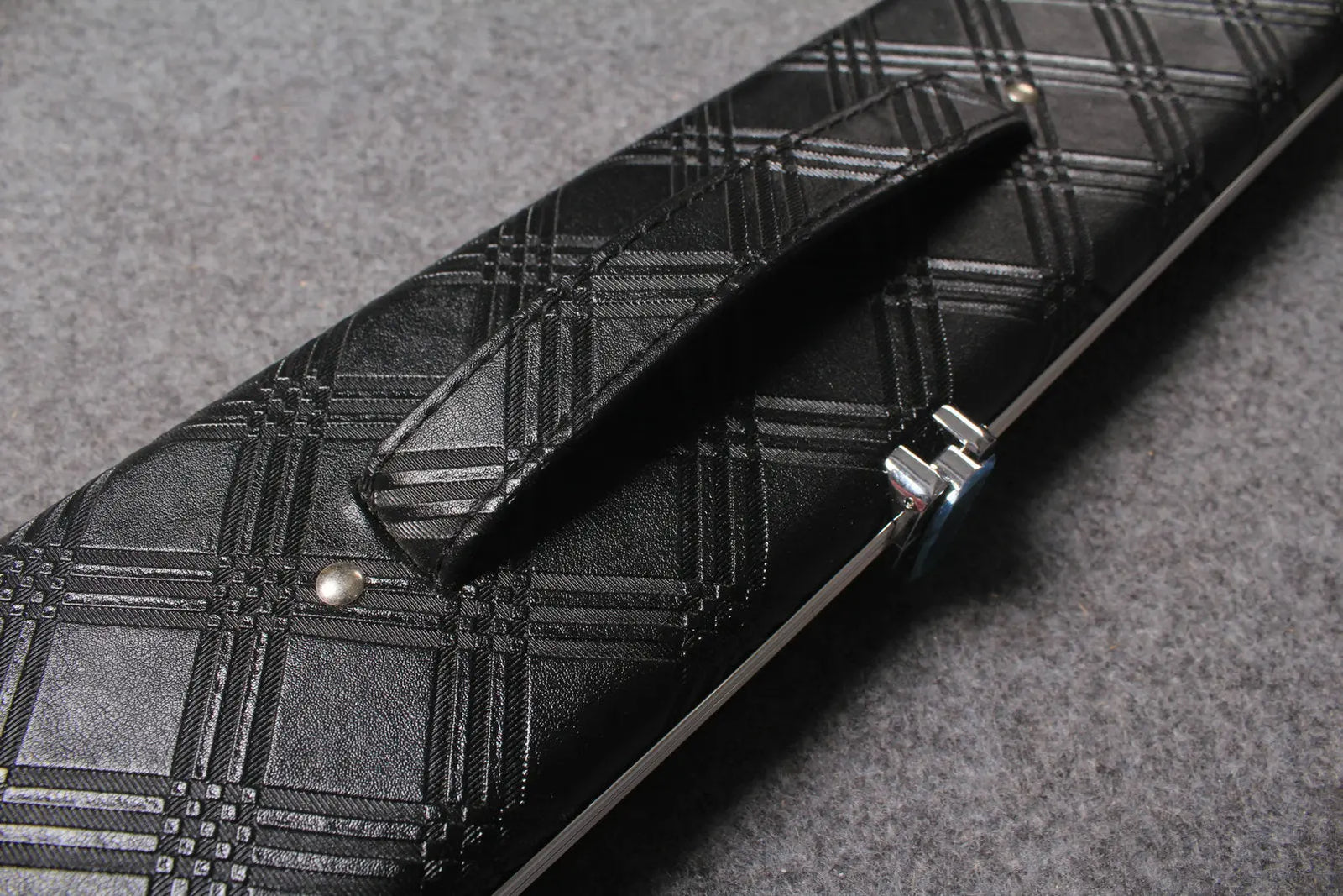 Wide 1 Piece Snooker Cue Aluminium Case With 3 Slots WOODS CUES